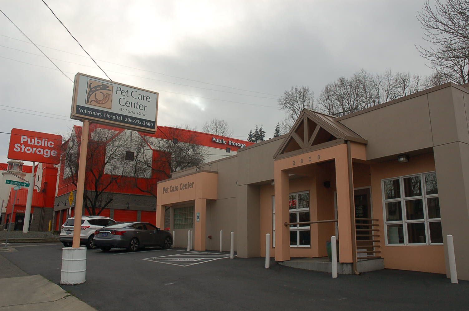 Pet Care Center Building Exterior
